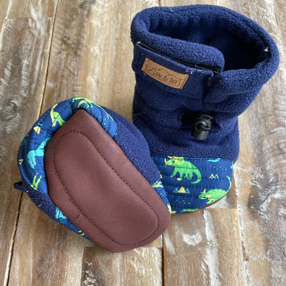 Jan and jul cozy baby booties size 3-12 months - Picture 2 of 2